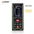 SNDWAY OEM 0.05-50m (0.16 to 164ft) Rechargeable laser rangefinder with color LCD display and Angle Distance measure